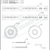 Federal Pacific FPE TC525/FPE TC15, TC25, and TC546 Kit - Chain & Sprocket Kit TC15, TC25, TC546, and TC525