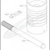 Hitachi  OSYGB-150 Kit - Baffle & Contacts